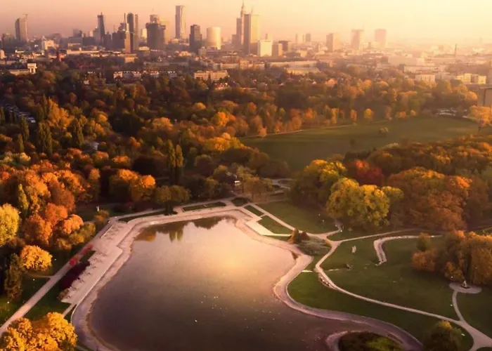 Sawa 6 Metro Fast Wifi 70'tv Panorama Hbo, Netflix, Dsiney+ Apartment Warschau